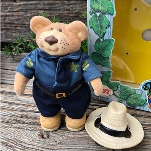 Jedgar Furskins Toy collectible 1986 original vintage Panosh Place toy figure 💙